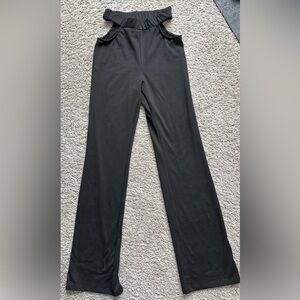 White Fox black Sexy Stretch pants with cut out hips Small